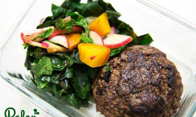 Portobello Patty Amidst the Greenery