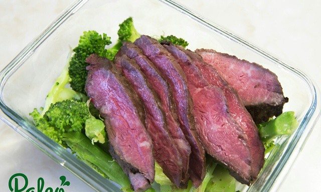 Flat Iron Steak and Veg