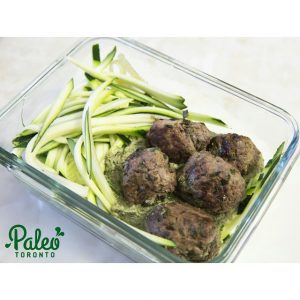 Grass-fed meatballs