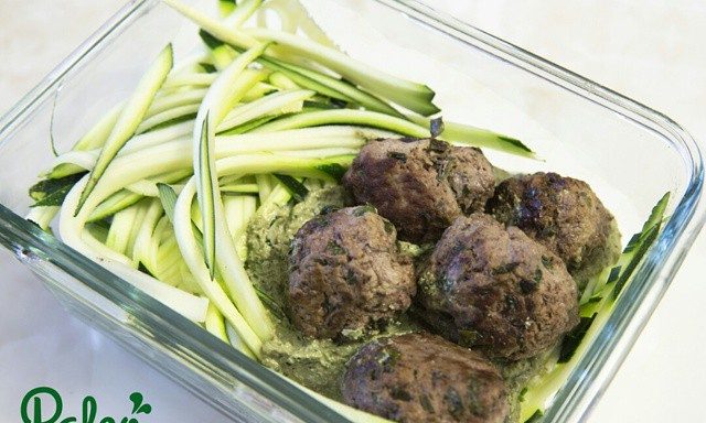 Grass-fed meatballs