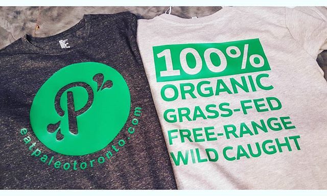 Fressshhh his n hers paleo swag! Hot off the press